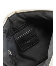 BLAUER PADDED NYLON Borsa fluffy a tracolla logo strass white - Borse Donna - 4