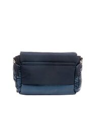 BLAUER PADDED NYLON Borsa fluffy a tracolla logo strass BLU NAVY - Borse Donna - 4