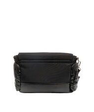 BLAUER PADDED NYLON Borsa fluffy a tracolla logo strass NERO - Borse Donna - 4