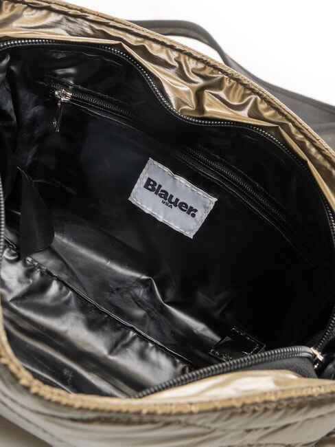 SOFTY Borsa trapuntata a tracolla mud - Borse Donna