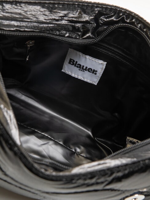 SOFTY Borsa trapuntata a tracolla NERO - Borse Donna