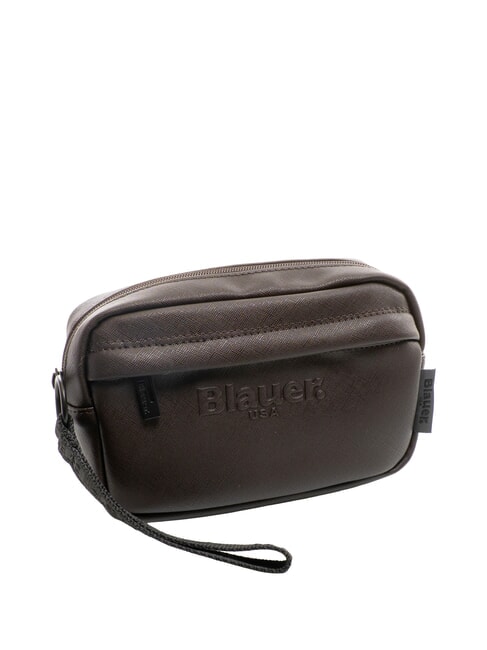 WALLSTREET Pochette da uomo con polsierina DarkBrown - Porta tablet & Organizer