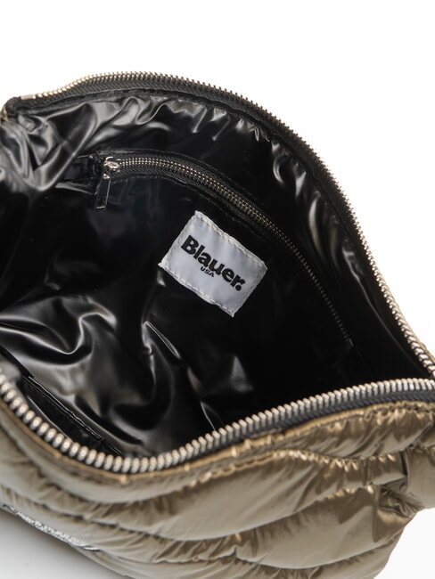 SOFTY Pochette grande trapuntata mud - Borse Donna