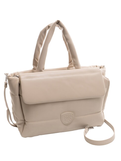CUSHION Borsa tote con tracolla cream - Borse Donna