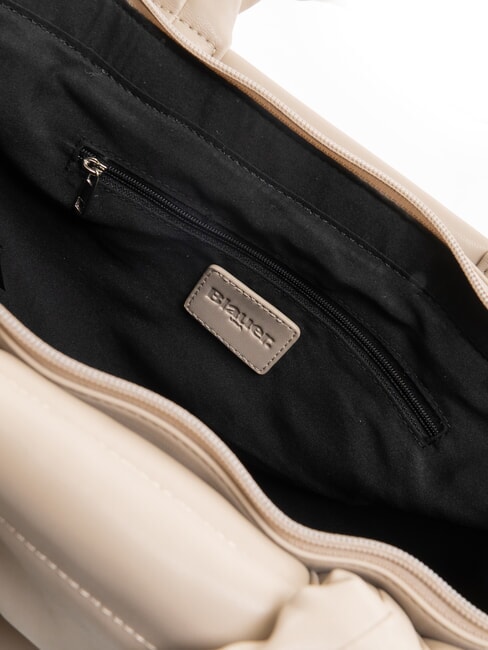 CUSHION Borsa tote con tracolla cream - Borse Donna