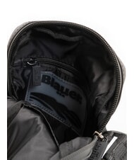BLAUER SPLASH Borsello con logo lucido NERO - Tracolle Uomo - 5