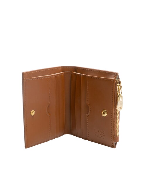 FEDERICA Portafoglio bifold piccolo cuoio - Portafogli Donna