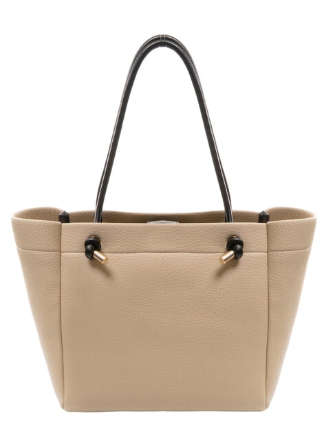 CORTINA Borsa shopping media a spalla ecru - Borse Donna