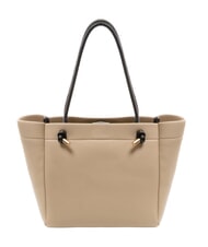 V73 CORTINA Borsa shopping media a spalla ecru - Borse Donna - 4