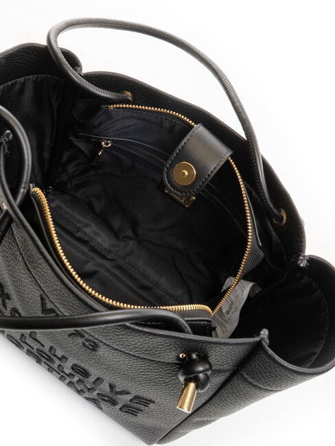 CORTINA Borsa shopping media a spalla nero - Borse Donna