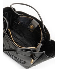 V73 CORTINA Borsa shopping media a spalla nero - Borse Donna - 5