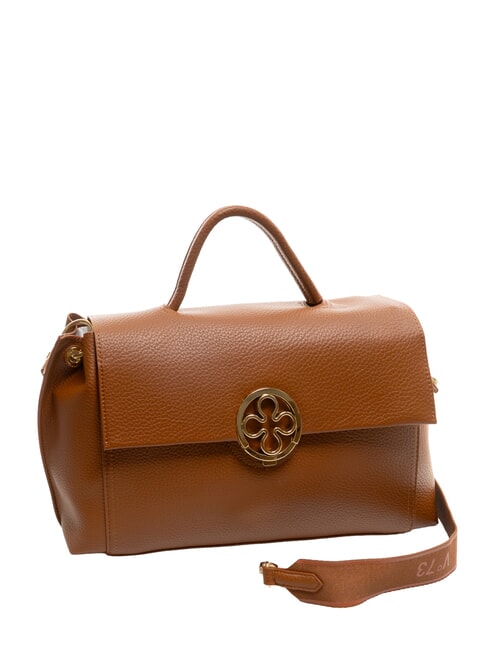 FEDERICA Borsa grande a mano con tracolla cuoio - Borse Donna