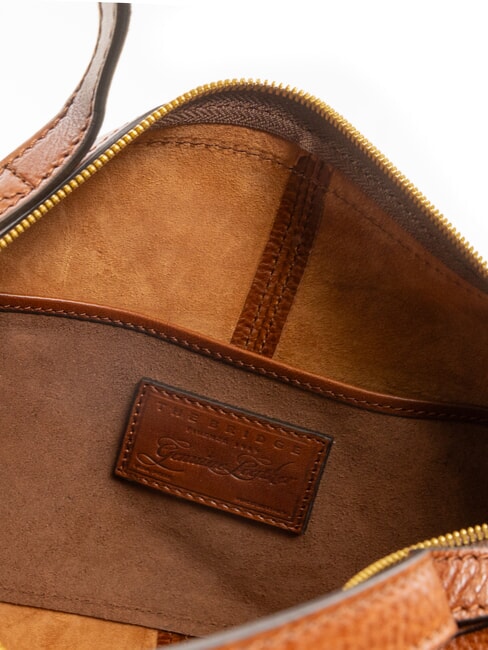 ICONS Borsa a mano in pelle con tracolla MARRONE - Borse Donna