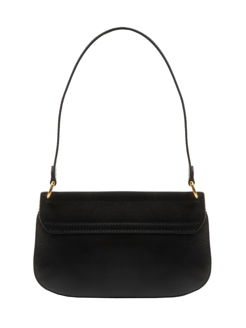 ERICA Borsa a spalla in pelle Nero Oro - Borse Donna