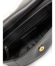 THE BRIDGE ERICA Borsa a spalla in pelle Nero Oro - Borse Donna - 5