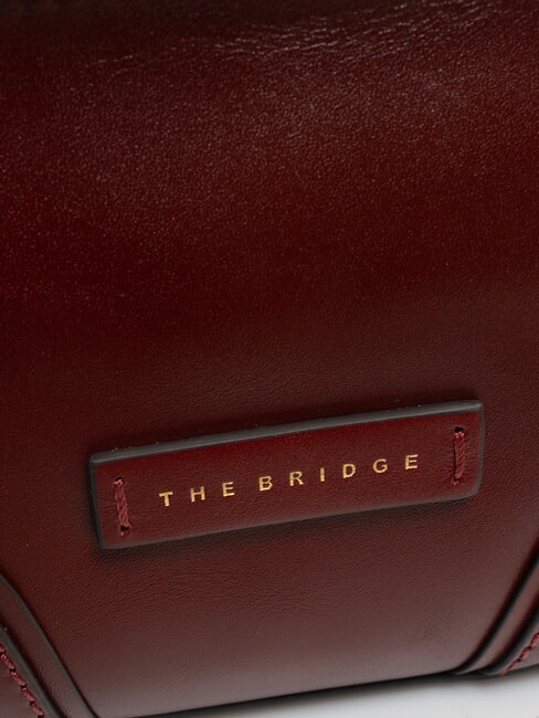 MATILDE Mini bag a tracolla in pelle Chianti/Bordeaux/Oro          - Borse Donna