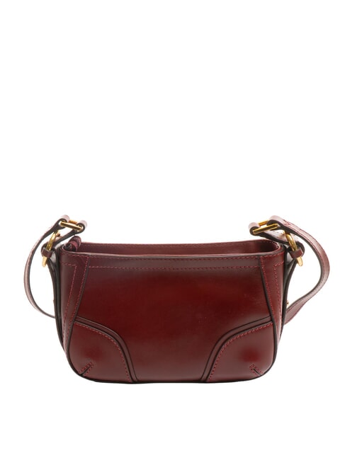MATILDE Mini bag a tracolla in pelle Chianti/Bordeaux/Oro          - Borse Donna