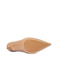 GUESS PRINDY Décolleté alte in pelle Nude - Scarpe Donna - 6