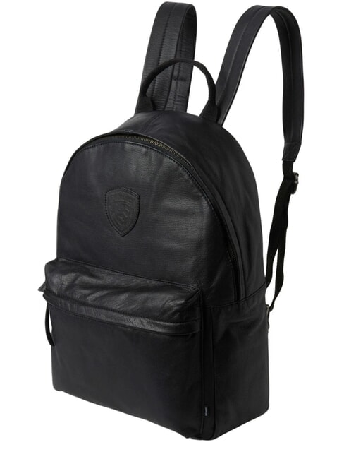 FIRSTCLASS Zaino porta PC in pelle NERO - Zaini Scuola & Tempo Libero