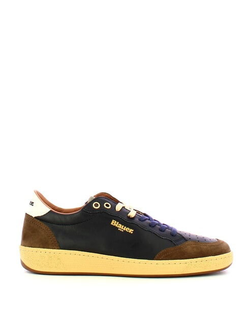 MURRAY Sneakers basse brown/navy - Scarpe Uomo