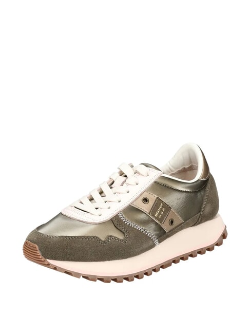 MILLEN Sneakers misto pelle taupe - Scarpe Donna