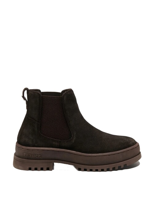 IUKA Stivaletti in pelle DarkBrown - Scarpe Uomo