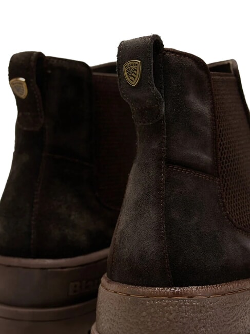 IUKA Stivaletti in pelle DarkBrown - Scarpe Uomo