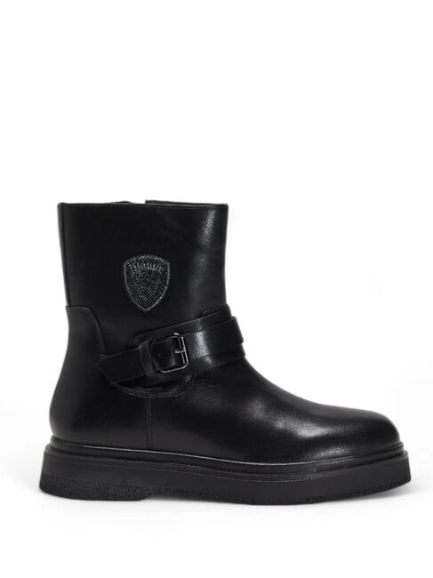 CLARE Stivaletti in pelle NERO - Scarpe Donna