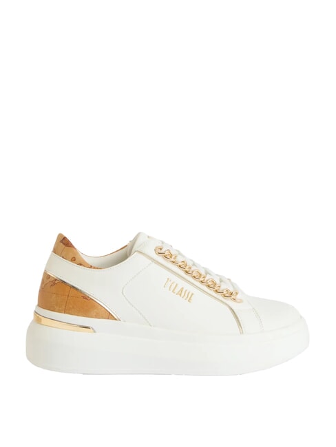 GEO Sneakers platform con catene oro bianco - Scarpe Donna