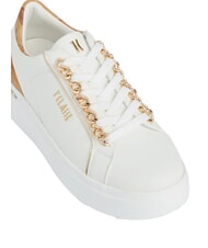 ALVIERO MARTINI PRIMA CLASSE GEO Sneakers platform con catene oro bianco - Scarpe Donna - 3