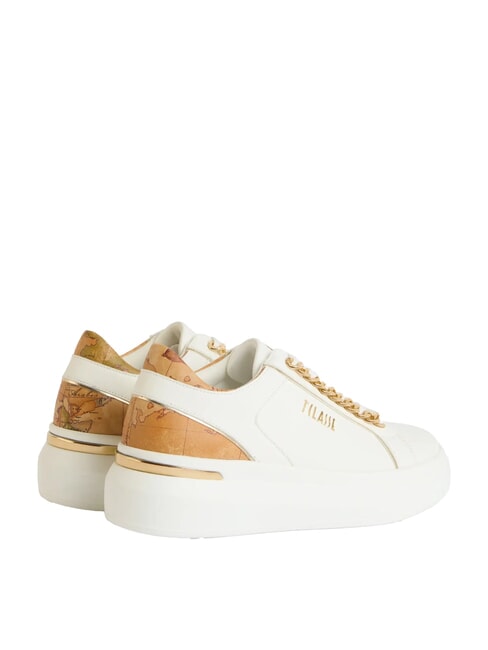 GEO Sneakers platform con catene oro bianco - Scarpe Donna