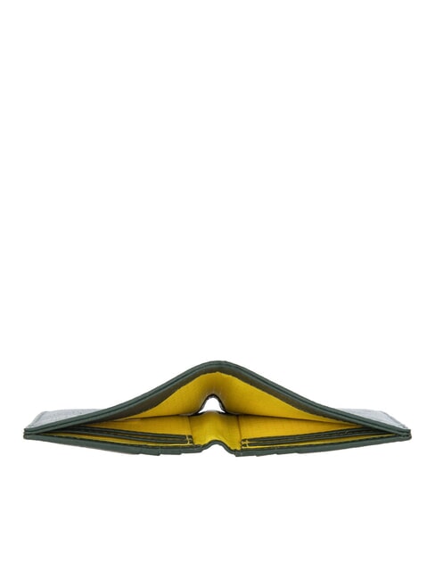 BUSINESS  Portafoglio verticale in pelle verde - Portafogli Uomo