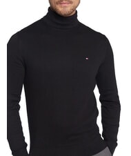 TOMMY HILFIGER TH  Maglione dolcevita black - Maglie Uomo - 4