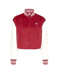 TOMMY HILFIGER TH JEANS Giacca corta in misto lana regatta red - Giacche Donna - 6