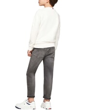 TOMMY HILFIGER TH KIDS Felpa girocollo con stampa - Felpe Bambini