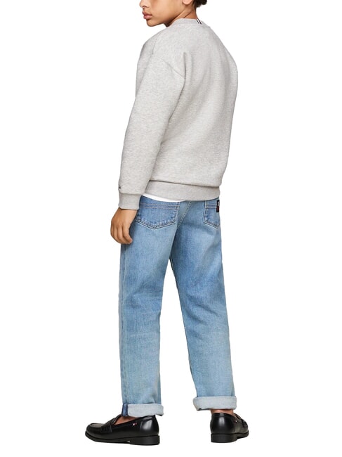 TH KIDS Felpa a girocollo con stampa light grey heather - Felpe Bambini