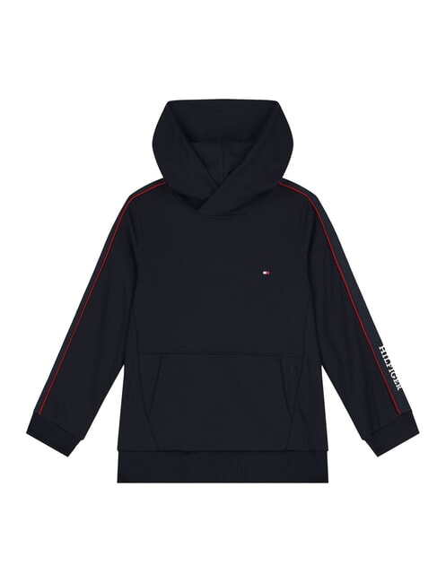 TH KIDS Felpa con cappuccio logo manica desert sky - Felpe Bambini