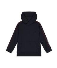 TOMMY HILFIGER TH KIDS Felpa con cappuccio logo manica - Felpe Bambini