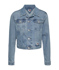 TOMMY HILFIGER TH JEANS Giubbotto in denim denim light - Giacche Donna - 3