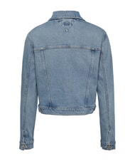 TOMMY HILFIGER TH JEANS Giubbotto in denim denim light - Giacche Donna - 4