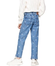 TOMMY HILFIGER TH KIDS Pantaloni jeans stampa stelline - Pantaloni bambini