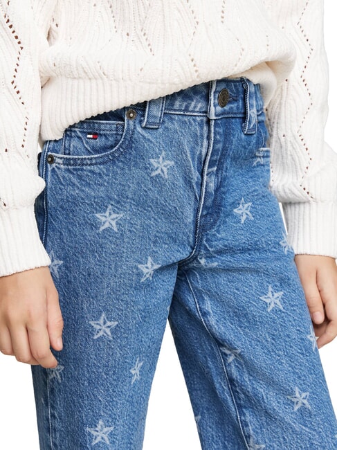 TH KIDS Pantaloni jeans stampa stelline aopstars - Pantaloni bambini