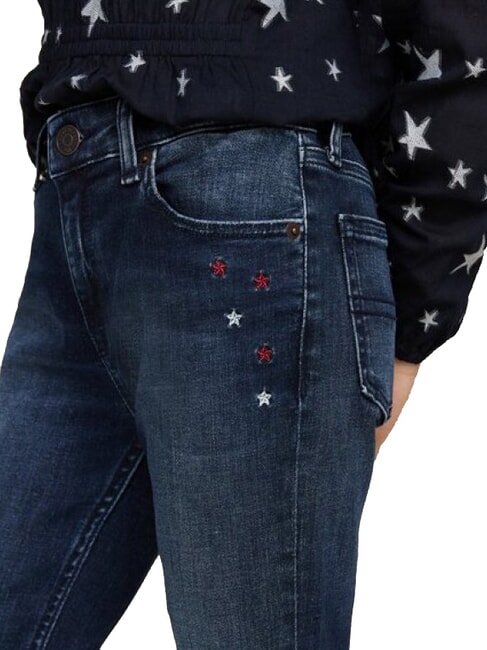 TH KIDS Pantaloni jeans a zampa blueblack - Pantaloni bambini