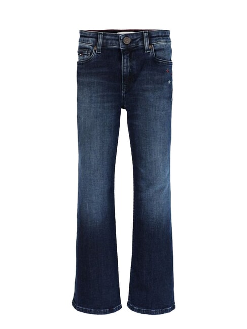 TH KIDS Pantaloni jeans a zampa blueblack - Pantaloni bambini