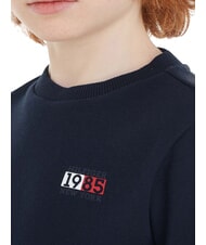 TOMMY HILFIGER TH KIDS Felpa girocollo stemma logo desert sky - Felpe Bambini - 3