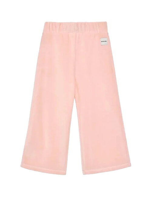 TH KIDS Pantaloni ampi in ciniglia pink crystal - Pantaloni bambini