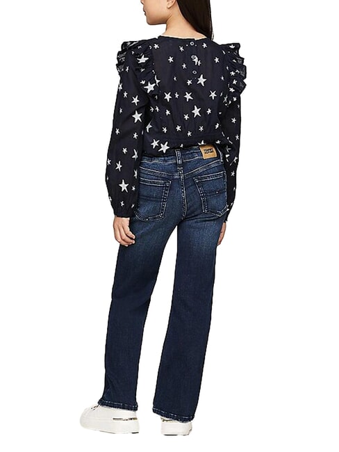 TH KIDS Pantaloni jeans a zampa blueblack - Pantaloni bambini