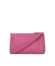 PINKO FLAT Pochette in rafia con tracolla - Borse Donna