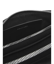 CALVIN KLEIN SIGNATURE LOGO STRAP Borsa camera case doppia funzione black / old silver - Borse Donna - 6