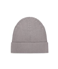 CALVIN KLEIN PATCH CHUNKY RIB  Berretto silver sconce - Cappelli - 2